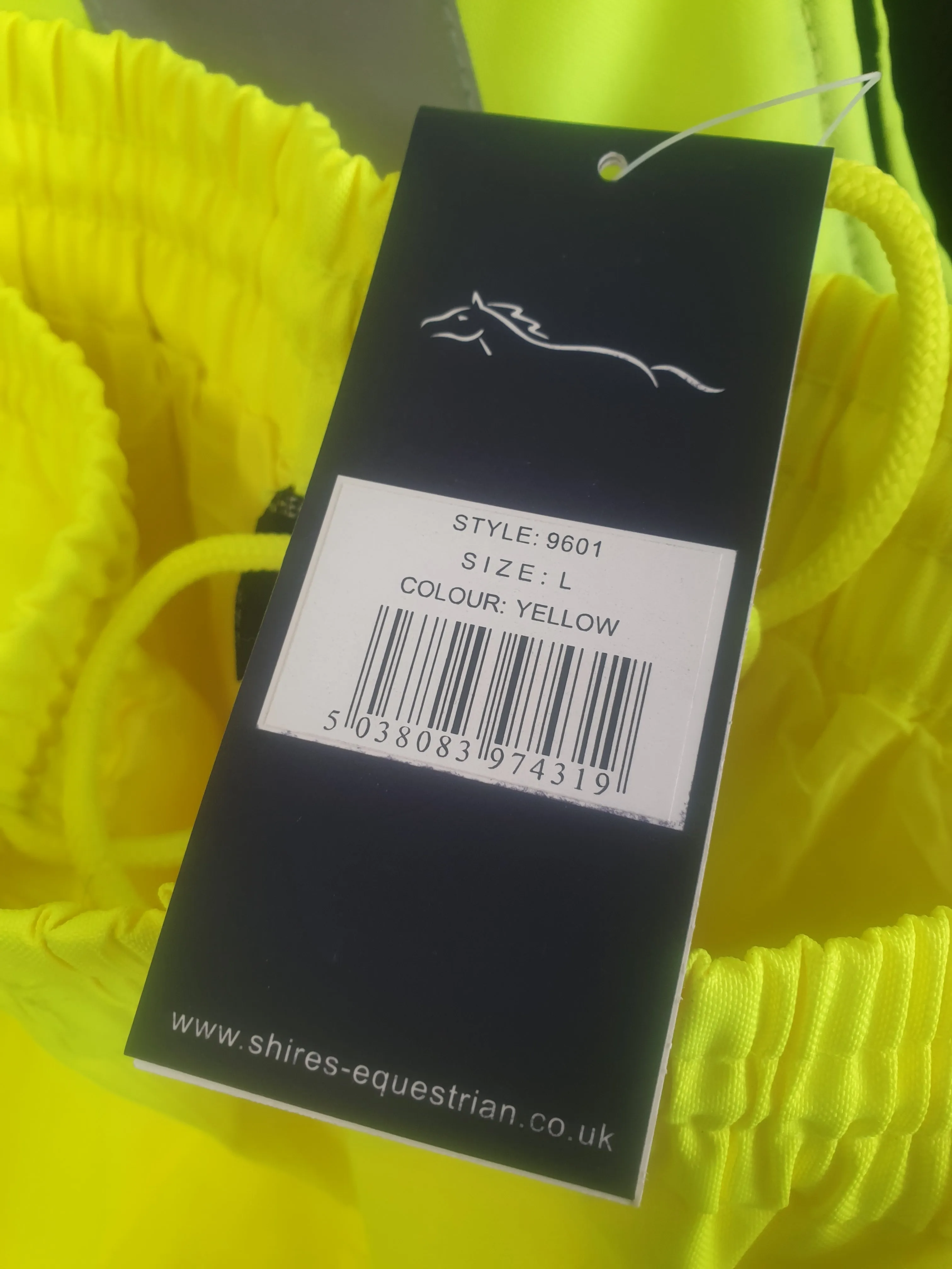 NEW shires hi vis waterproof pants, size L uk 14/16 FREE POSTAGE 🟢