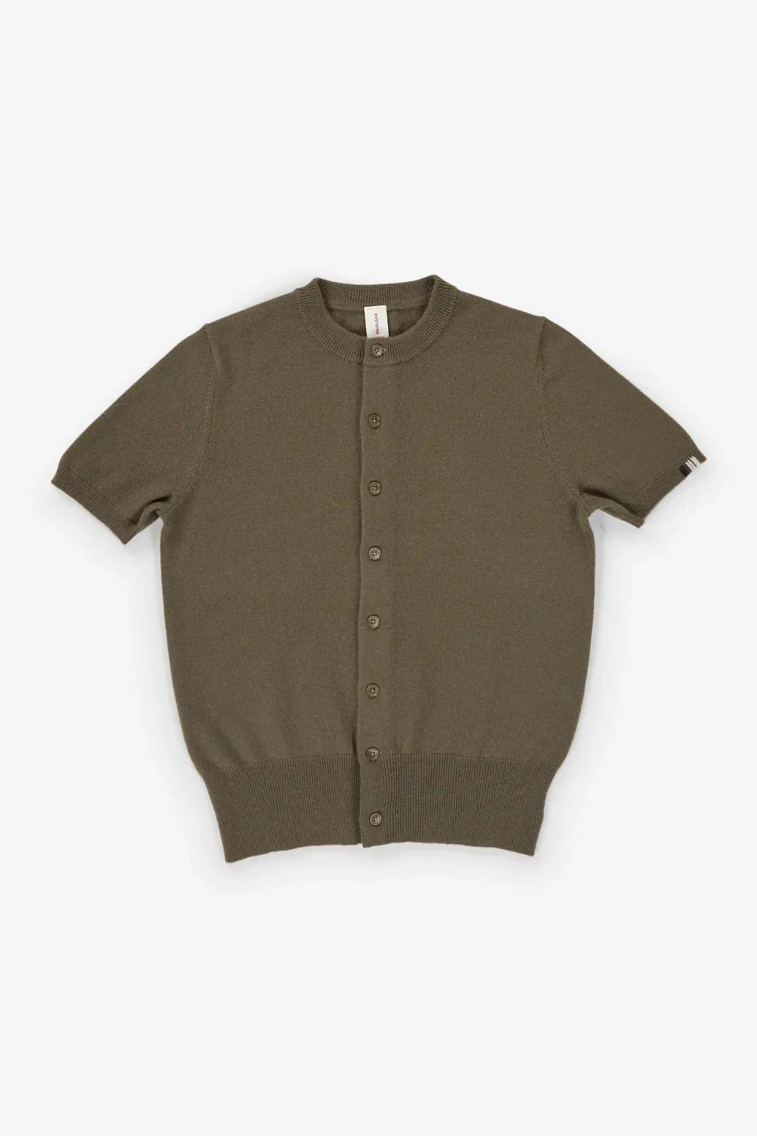 No 399 Flyer Cardigan in Army