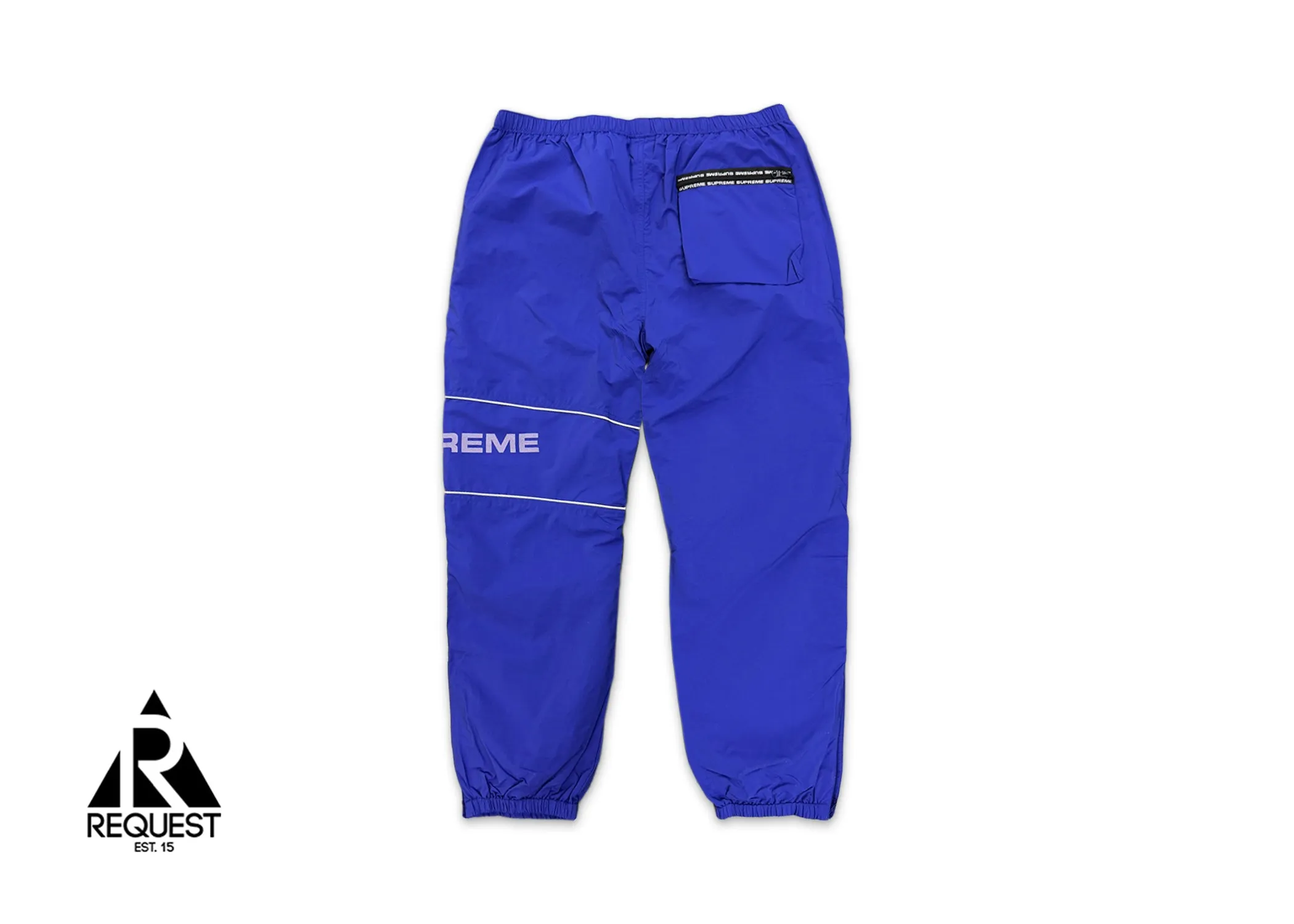 Nylon Ripstop Waterproof Track Pants "Blue" (SS19)