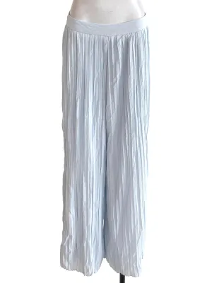 Pale Blue Accordion Pants