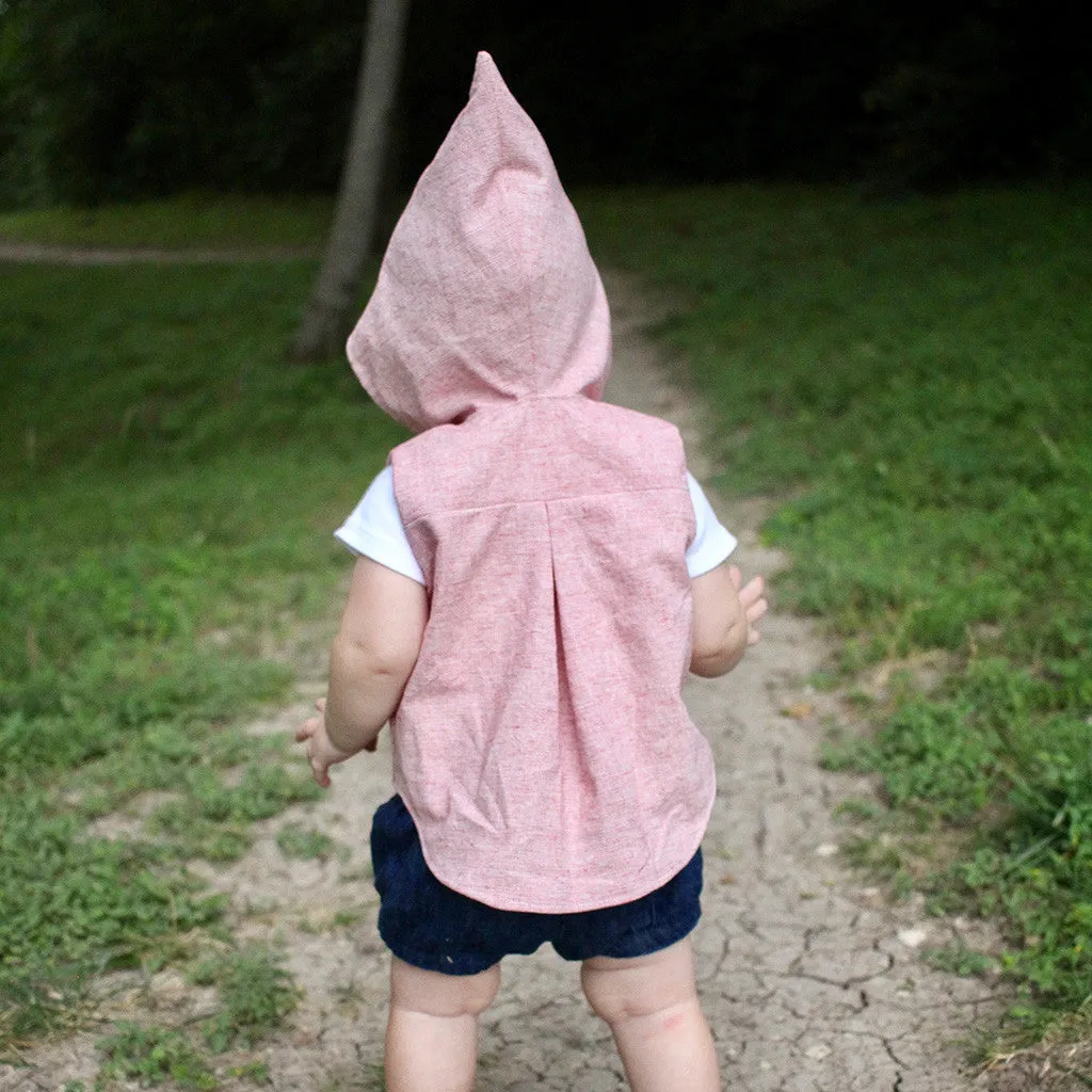 Pathfinder Vest Sewing Pattern - Baby