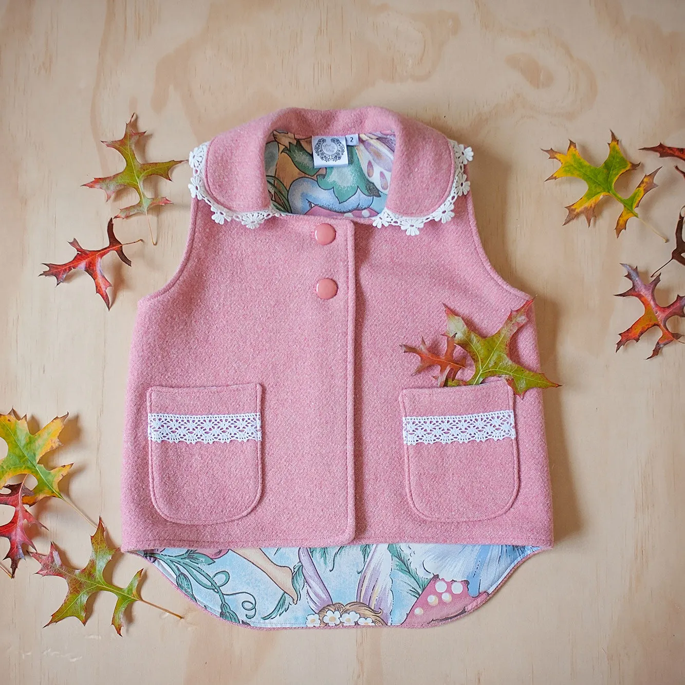 Pathfinder Vest Sewing Pattern - Baby