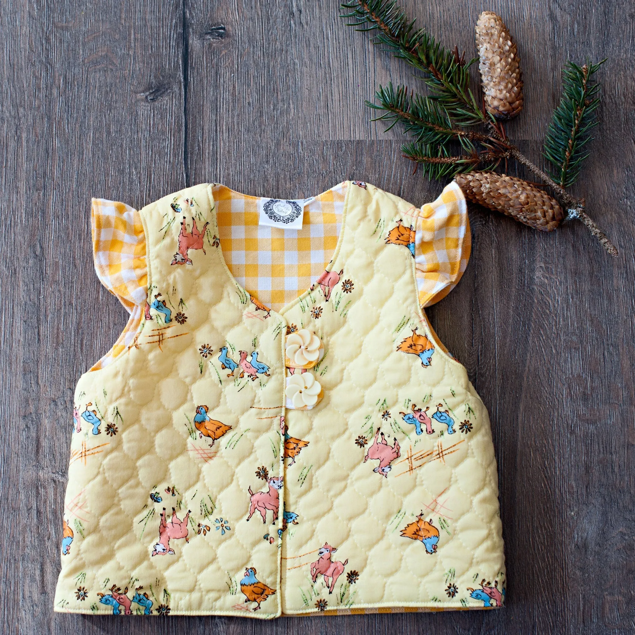 Pathfinder Vest Sewing Pattern - Baby