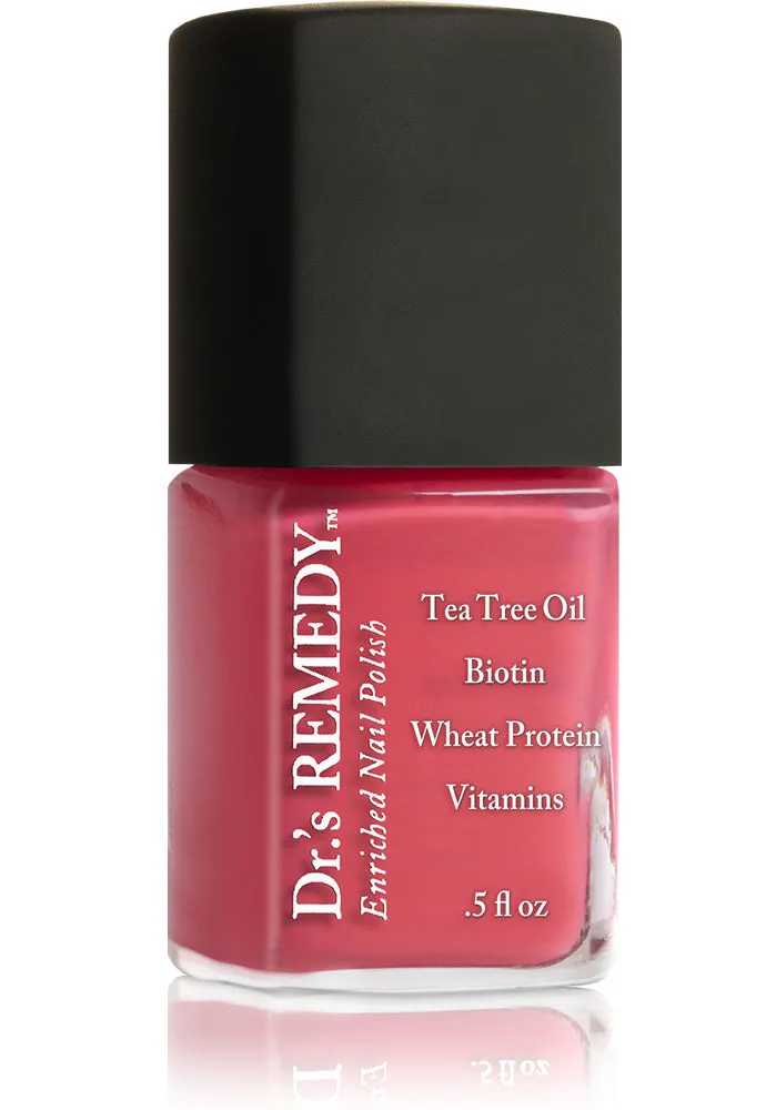 PEACEFUL Pink Coral Enriched Nail Polish