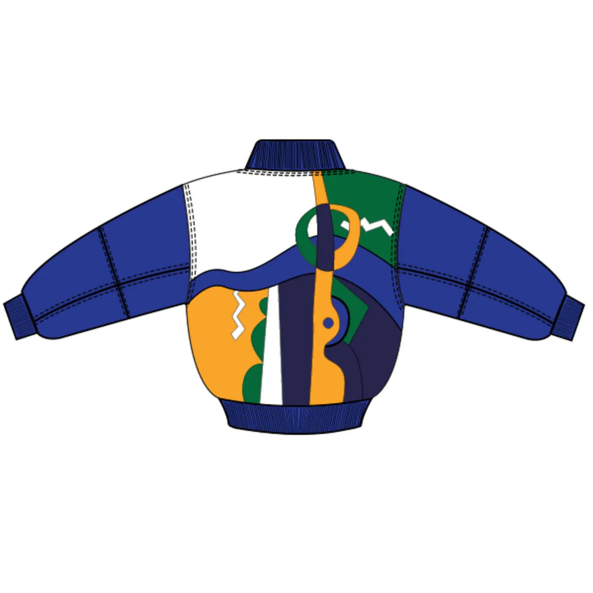 PELLE PELLE Picasso Jacket (ROYAL/MULTI)