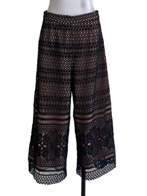 Pink Black Laced Pants LB