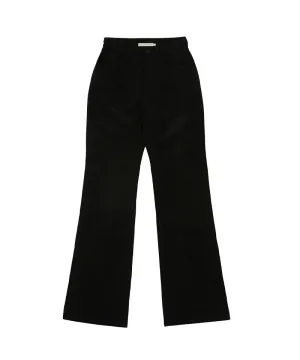 PIV'VEE Corduroy Bootcut Pants - Ebony Black