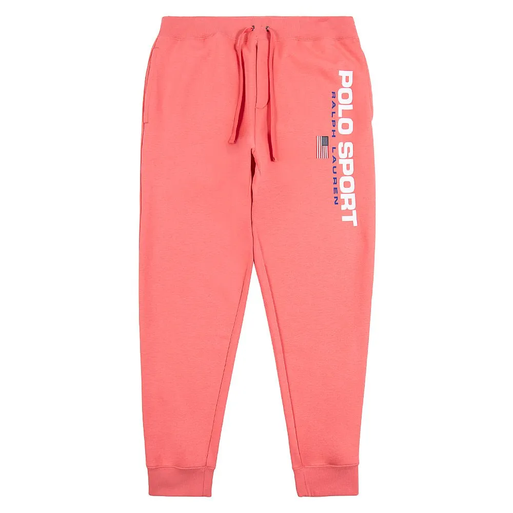 Polo Fleece Sweatpants - Amalfi Red
