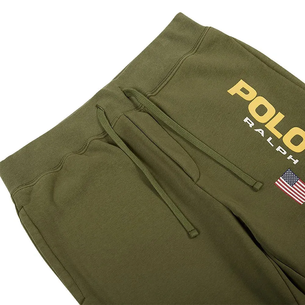 Polo Sport Fleece Pant - Olive