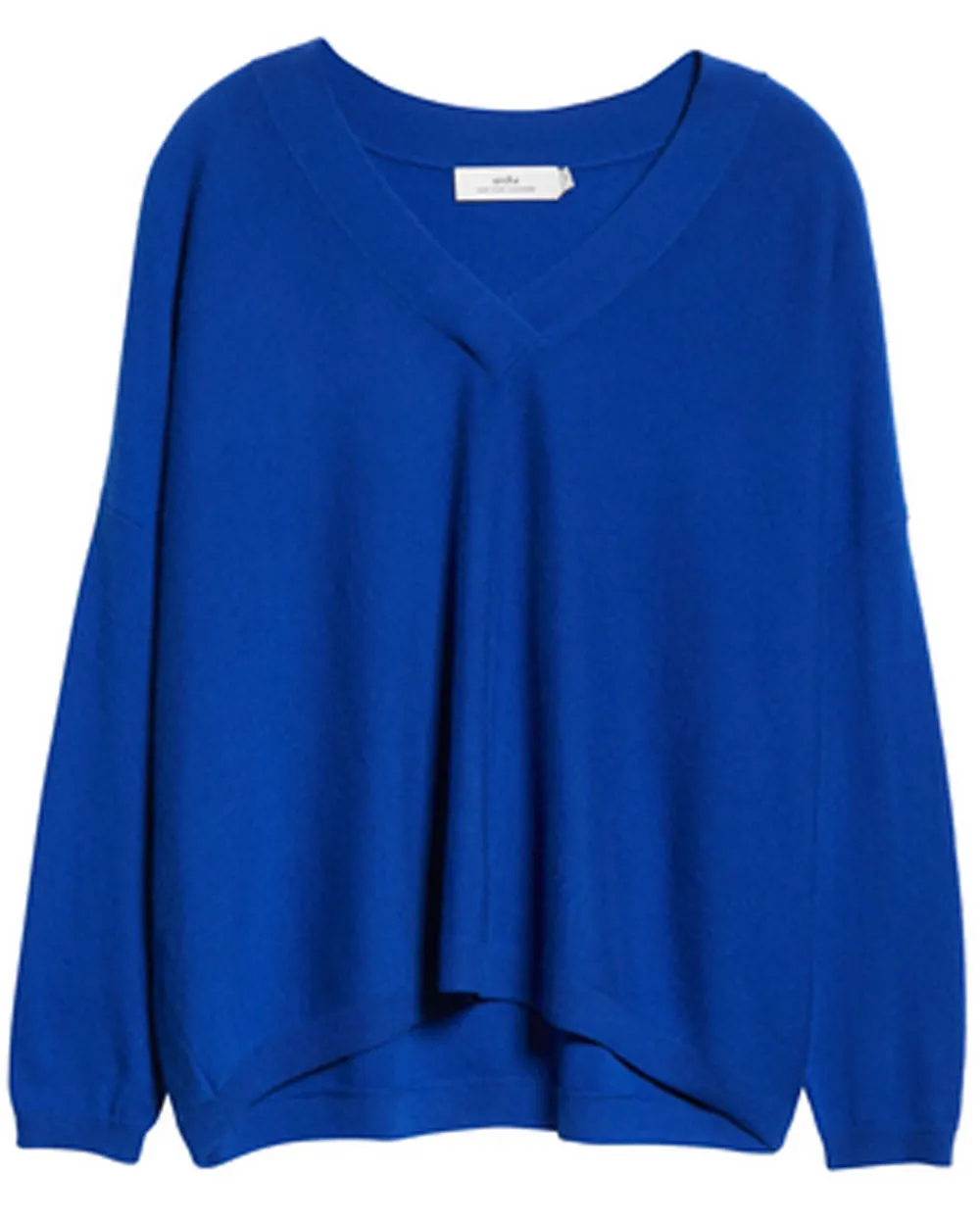 Princess Blue V Neck Bailey Sweater