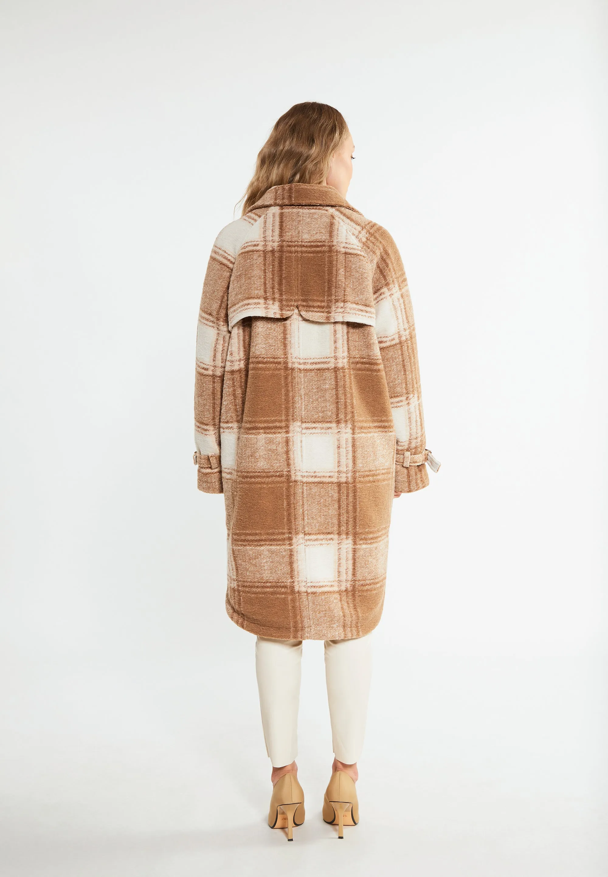 RISA Women's Transitional Coat Made Of Wool Blend