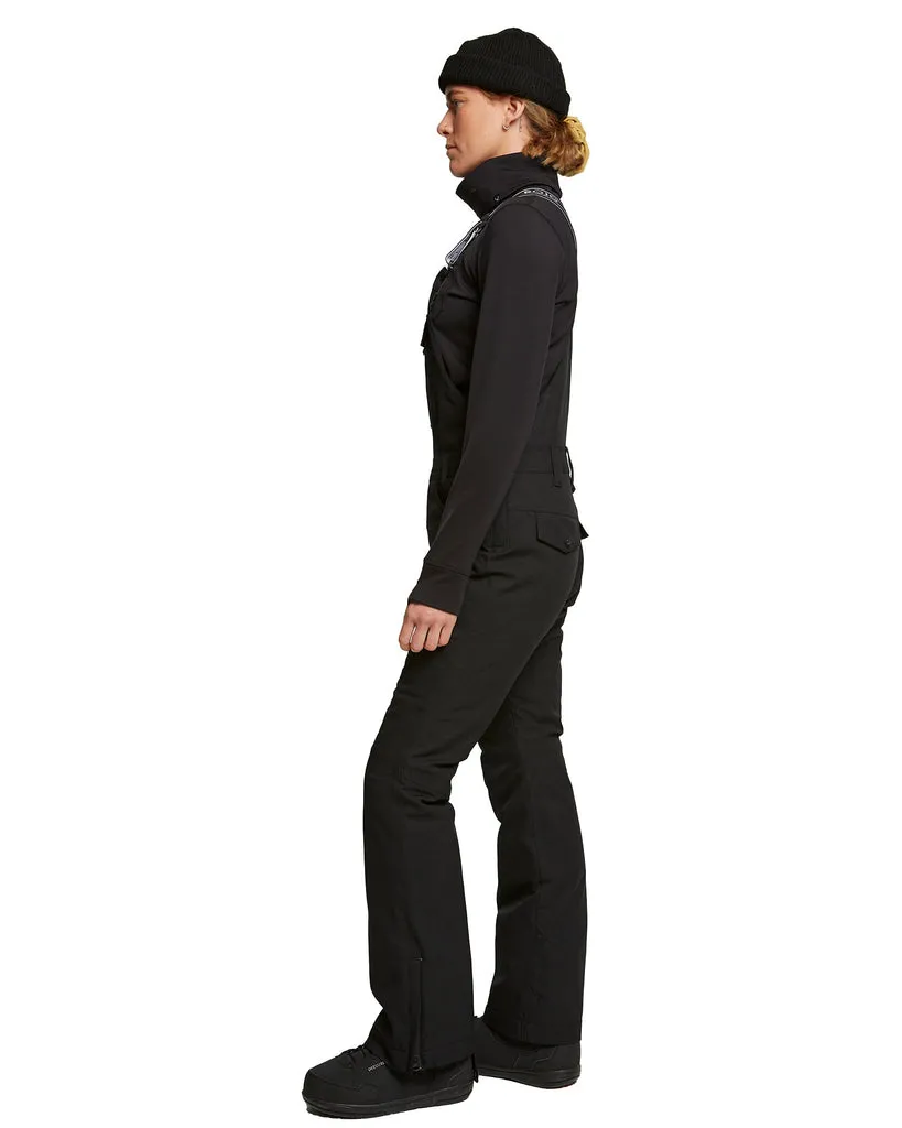 Rojo Snowy Day Bib Pant Womens - Black