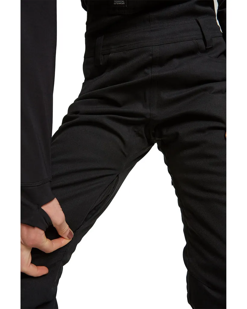 Rojo Snowy Day Bib Pant Womens - Black