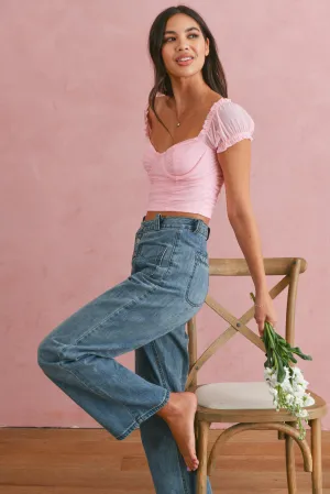 Rose Quartz Top