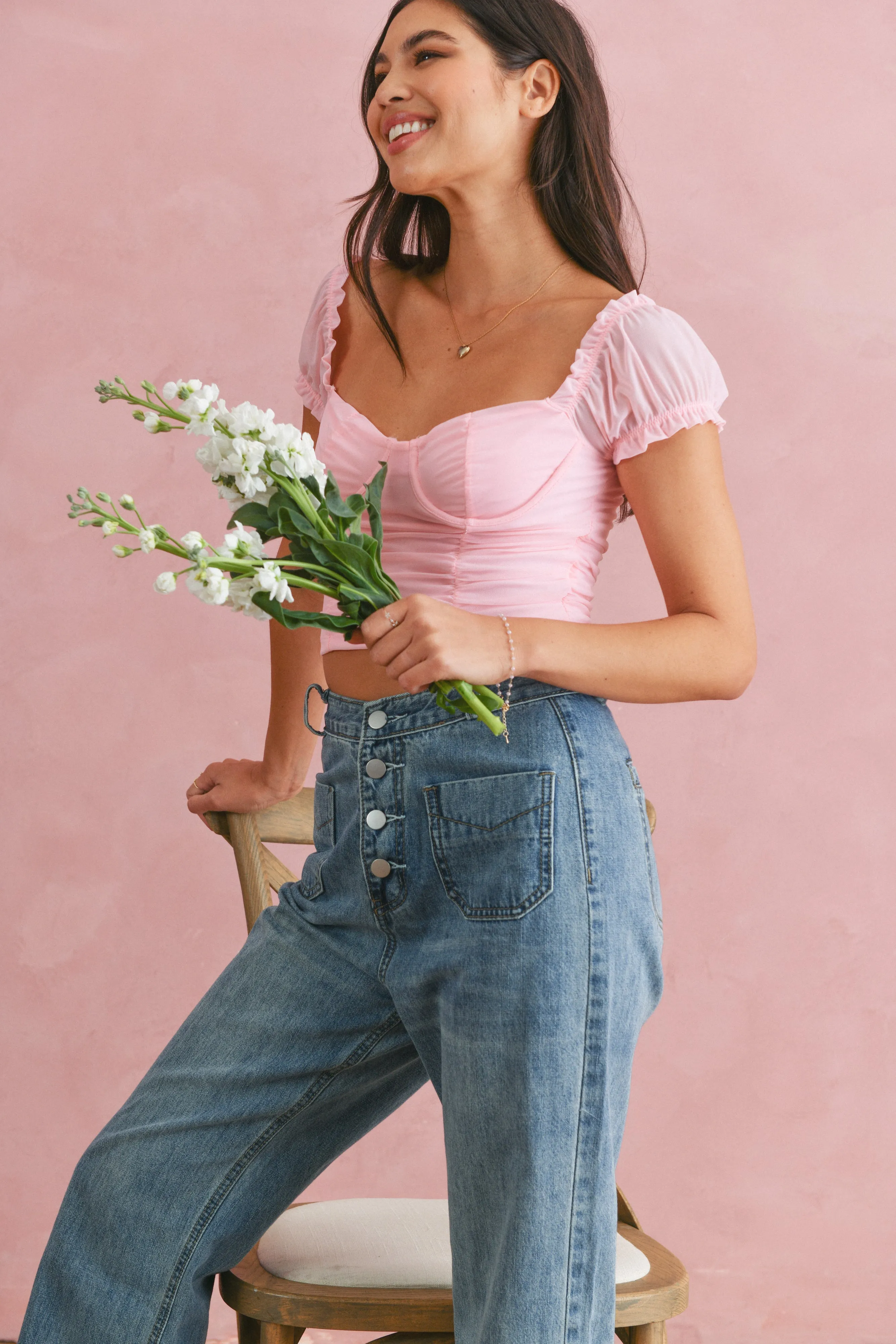 Rose Quartz Top