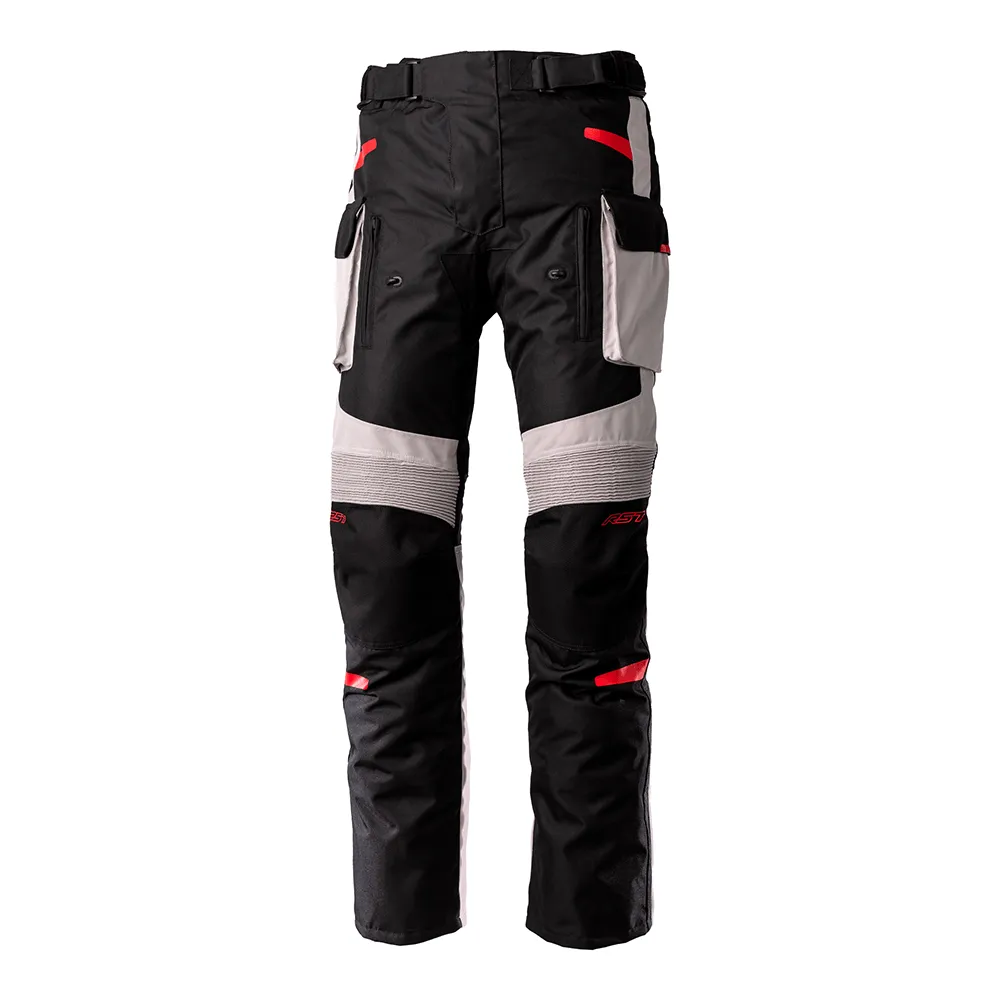 RST ENDURANCE TEXTILE SHORTLEG PANT [BLACK/SILVER/RED]