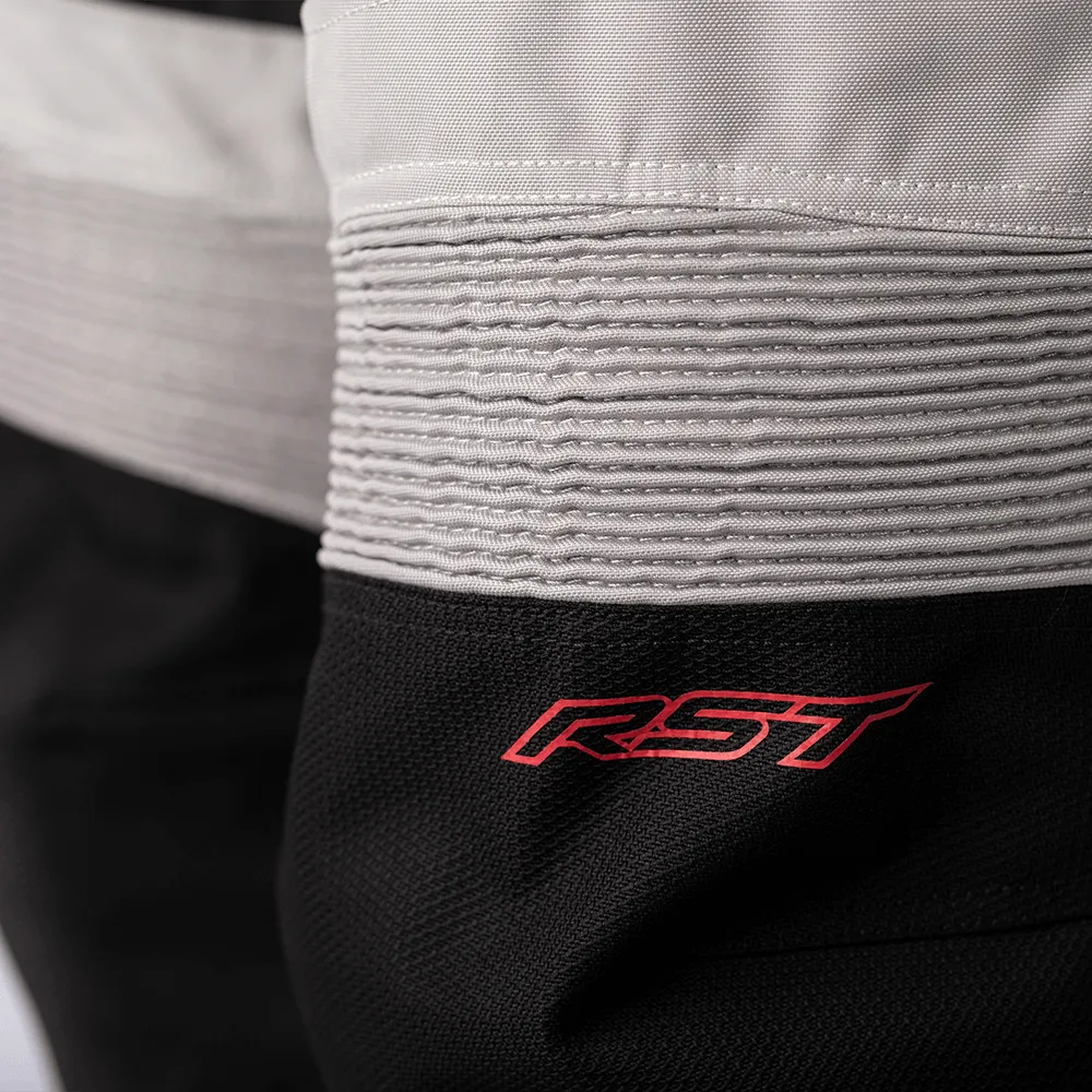 RST ENDURANCE TEXTILE SHORTLEG PANT [BLACK/SILVER/RED]