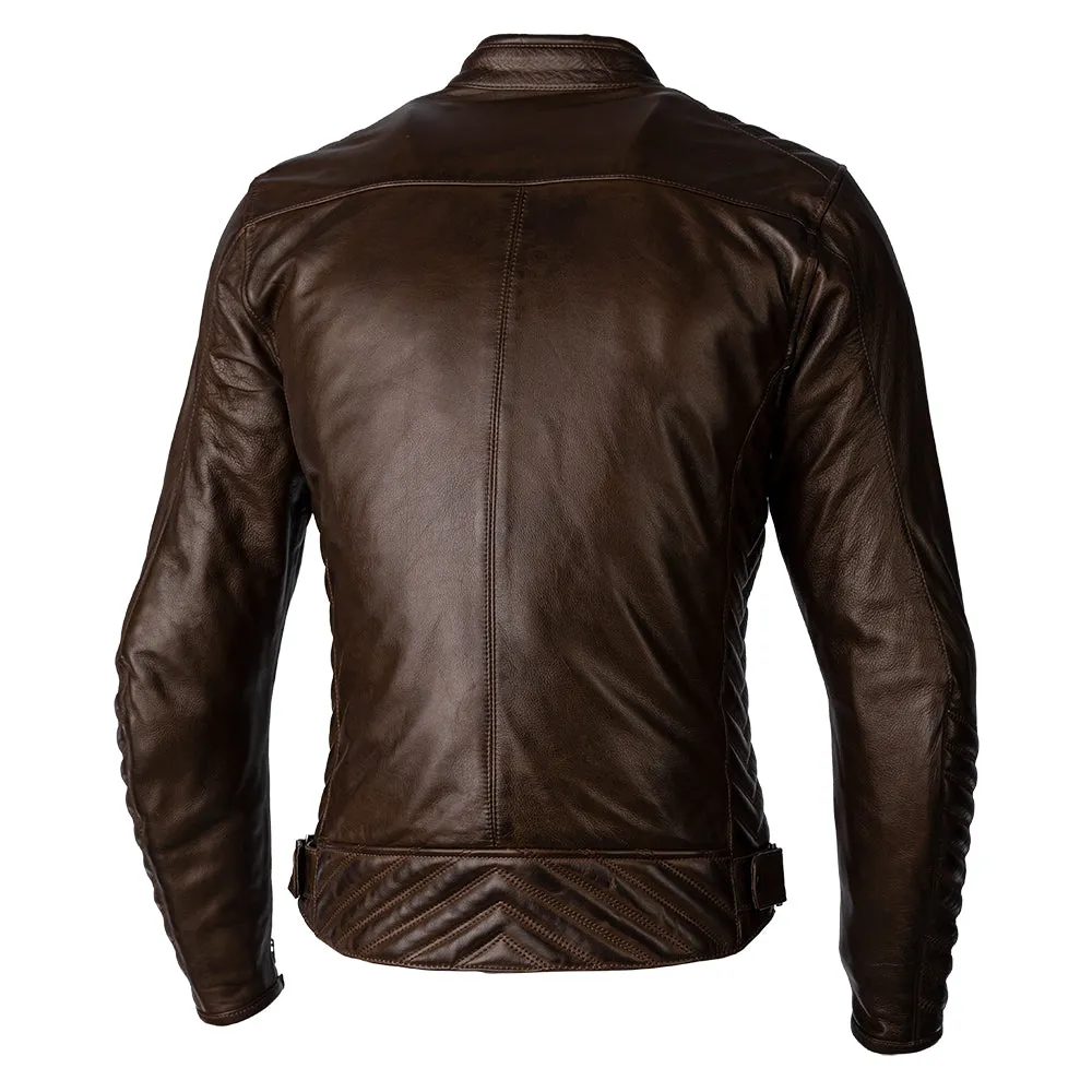 RST ROADSTER 3 CE LEATHER JACKET [BROWN]