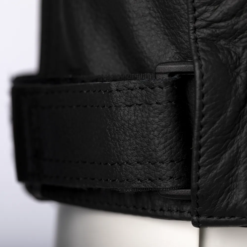 RST S1 CE LEATHER JACKET [BLACK/WHITE]