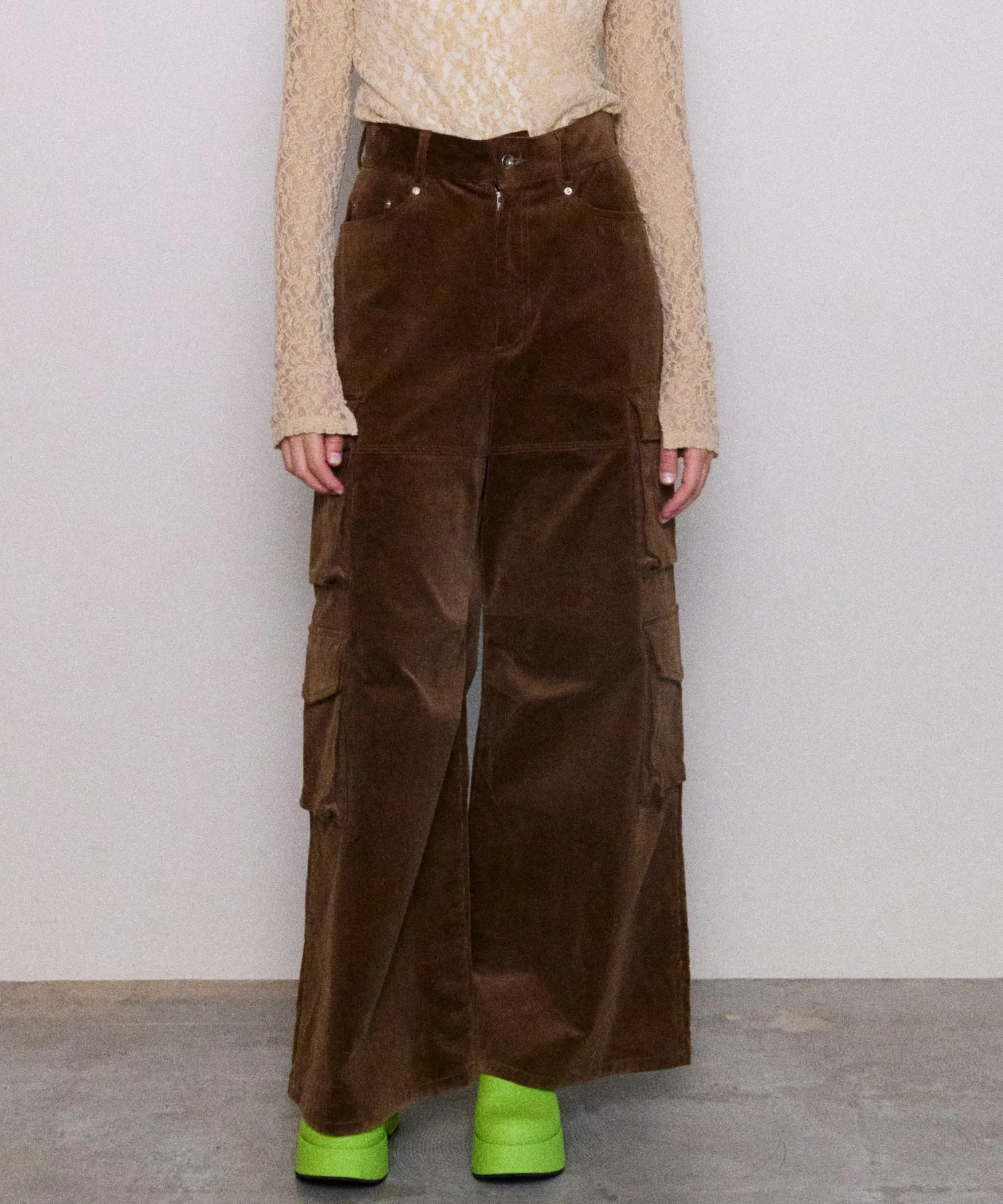【SALE】Corduroy Cargo Pants