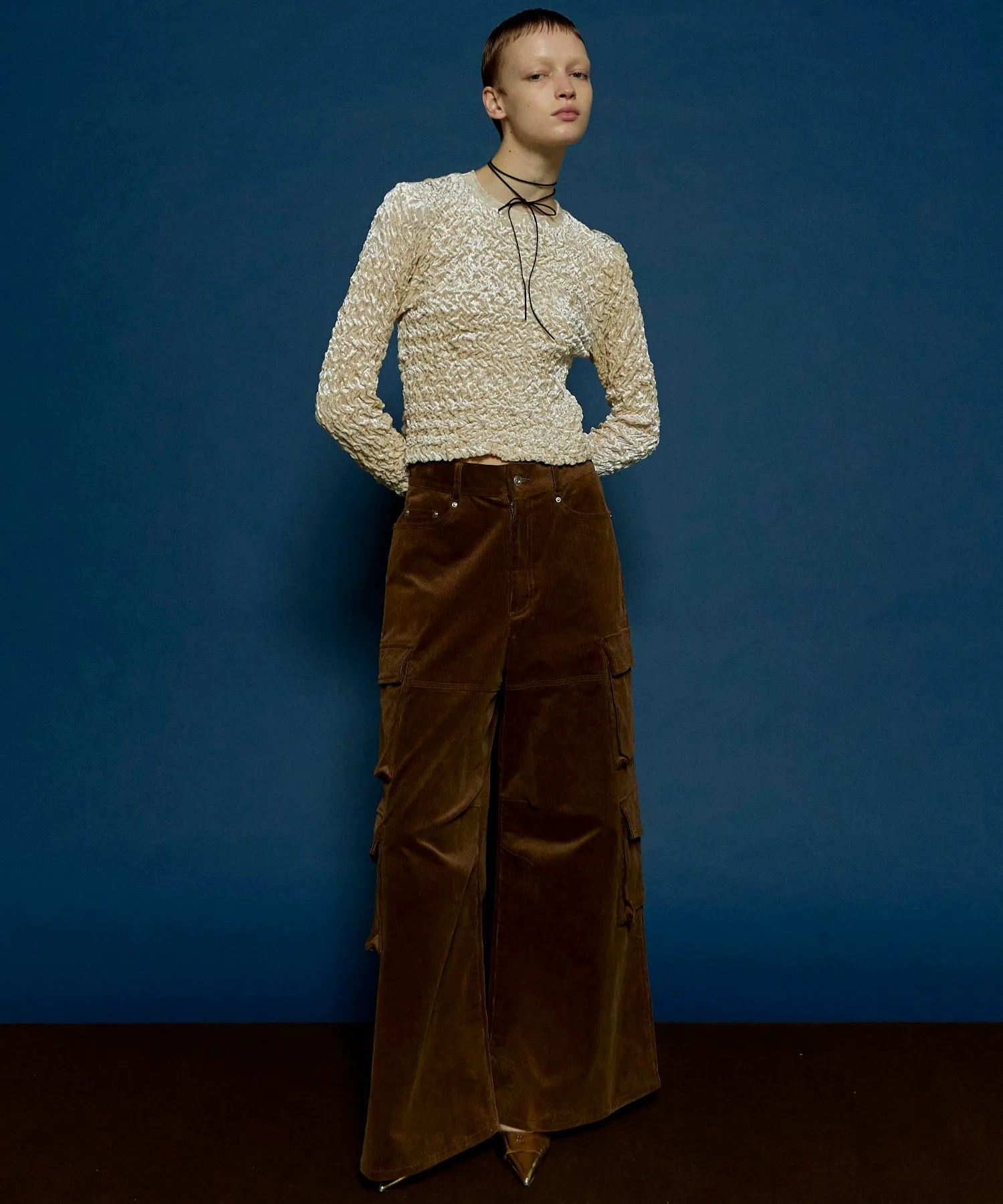 【SALE】Corduroy Cargo Pants