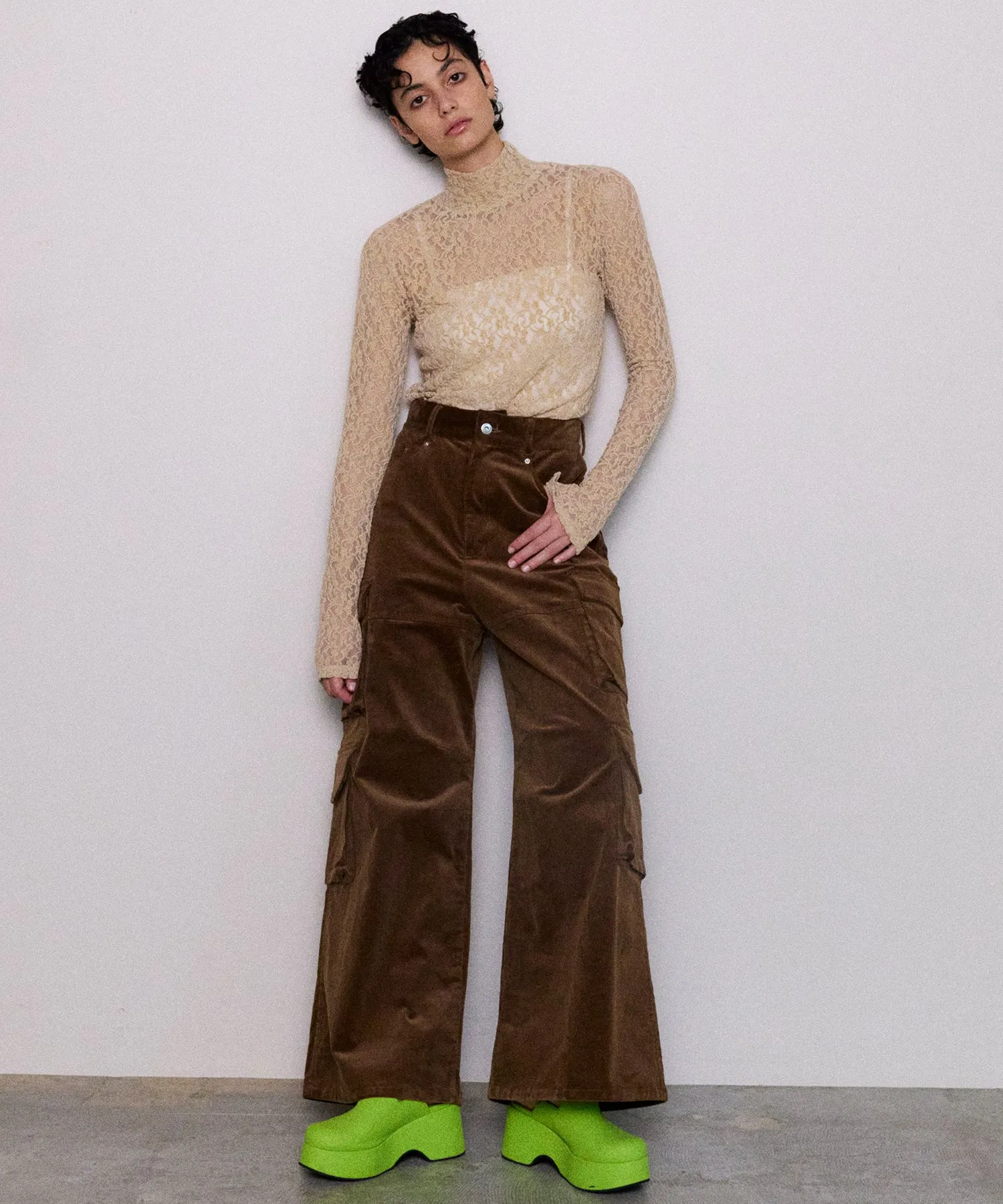 【SALE】Corduroy Cargo Pants
