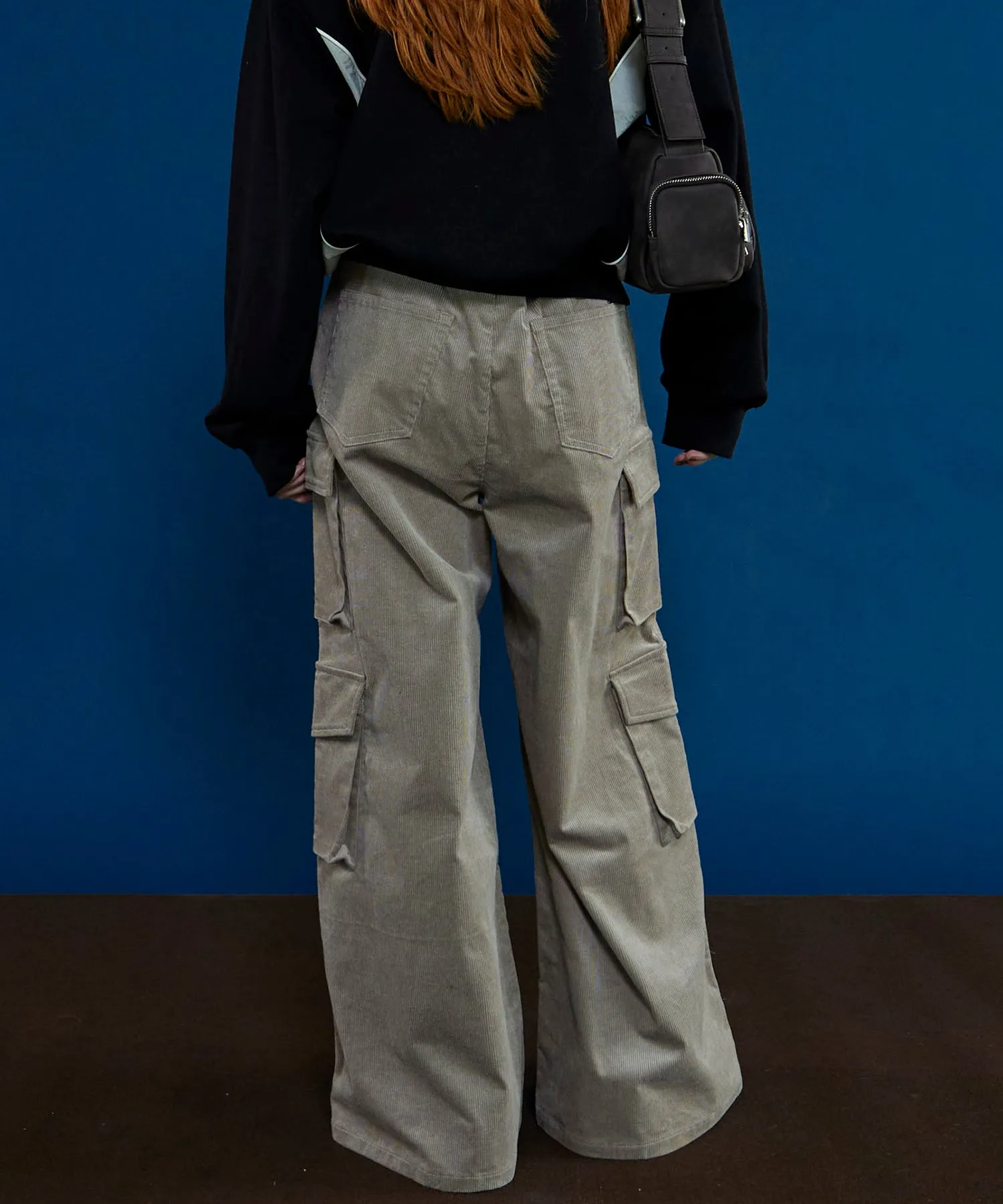 【SALE】Corduroy Cargo Pants