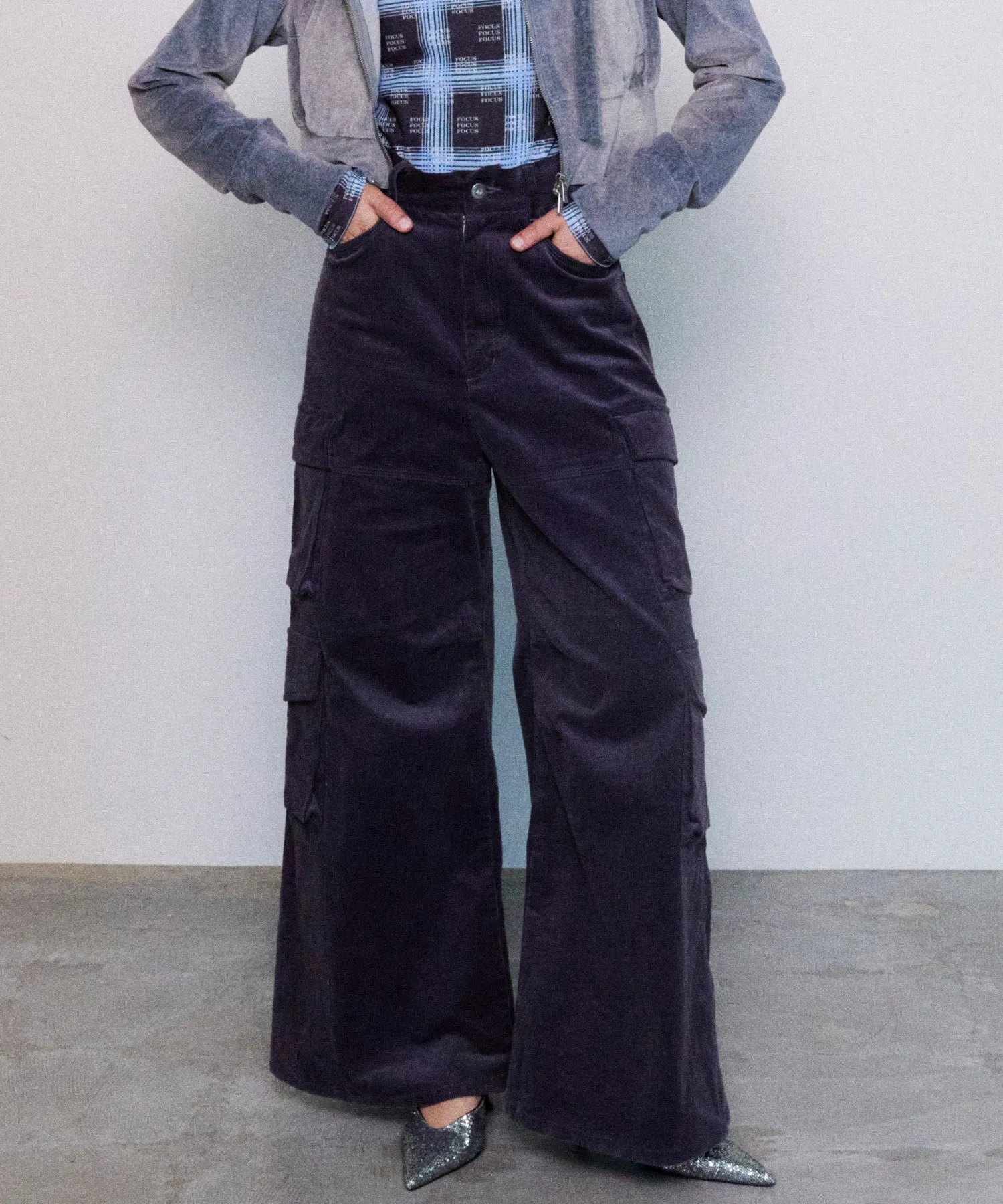 【SALE】Corduroy Cargo Pants
