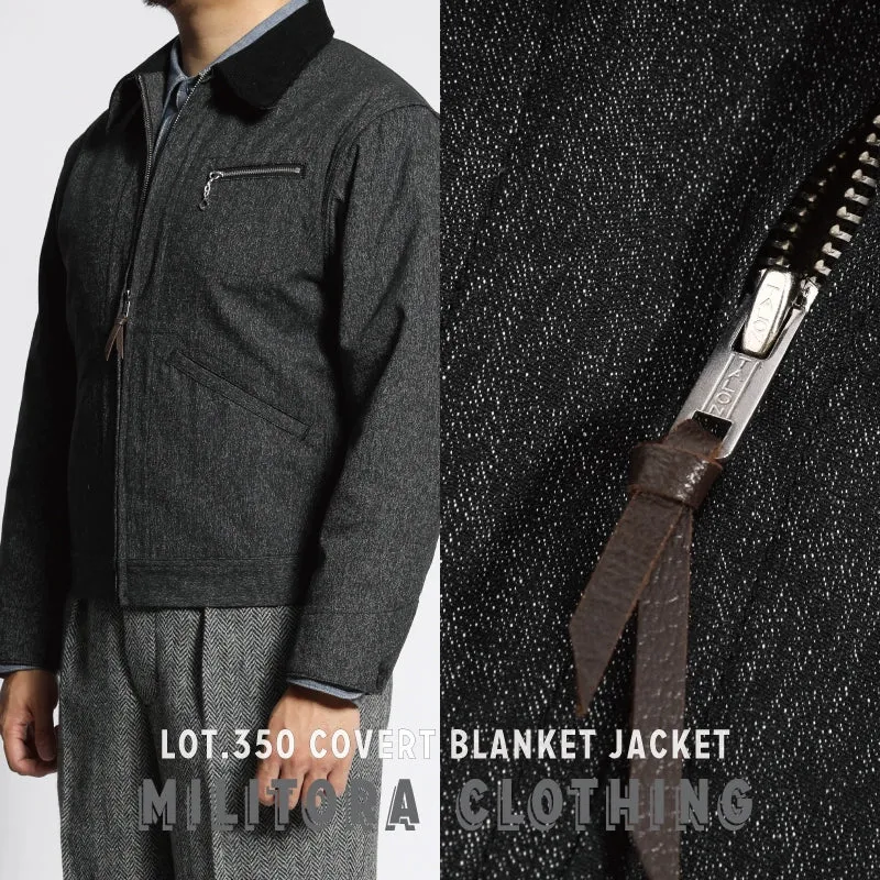 Salt and Pepper Blanket Bomber Jacket