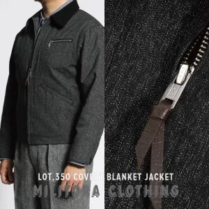 Salt and Pepper Blanket Bomber Jacket