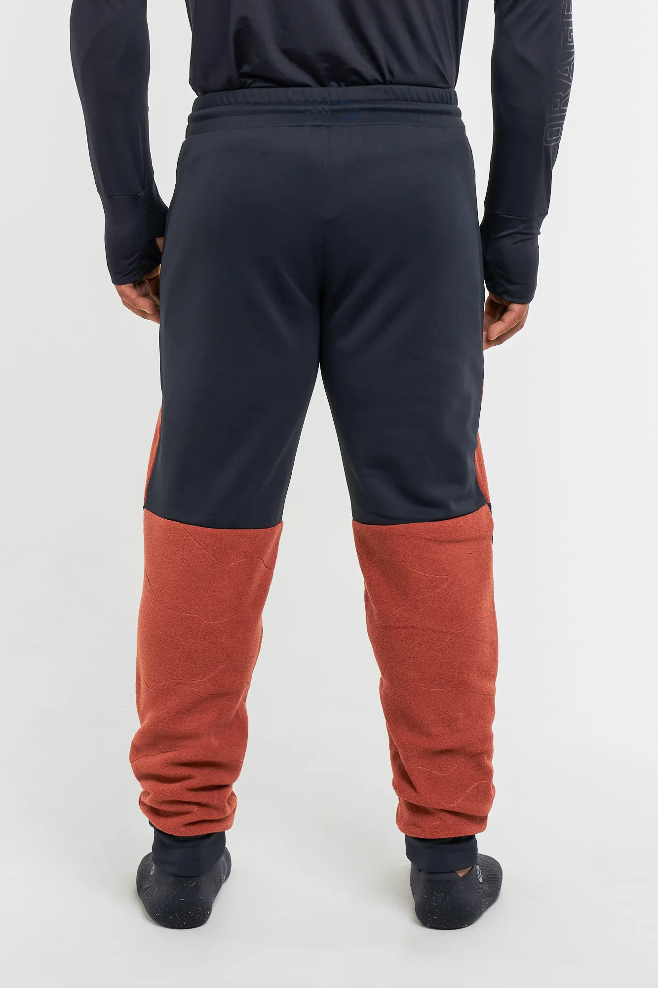 SAMPLE - Men's Laurentian Fleece Pant-Dark terracotta