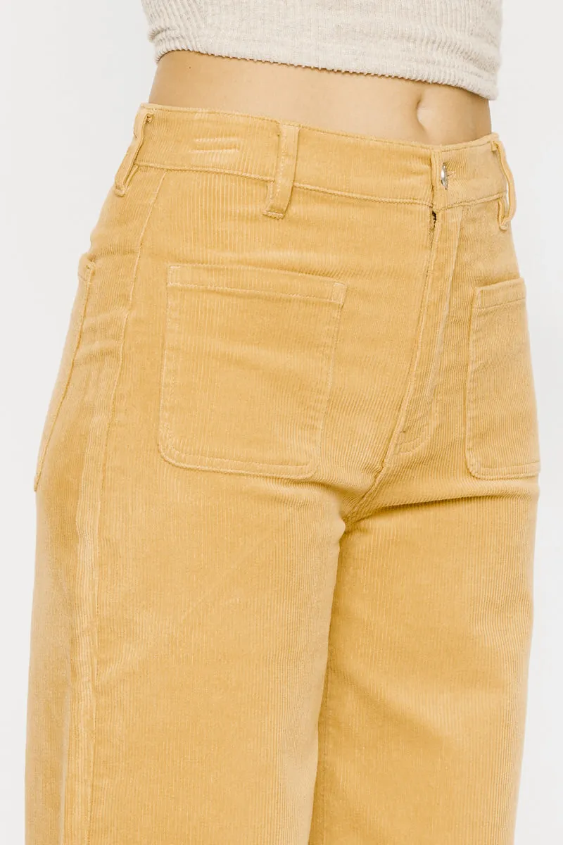 Saturn Ultra High Rise Wide Leg Corduroy Pants