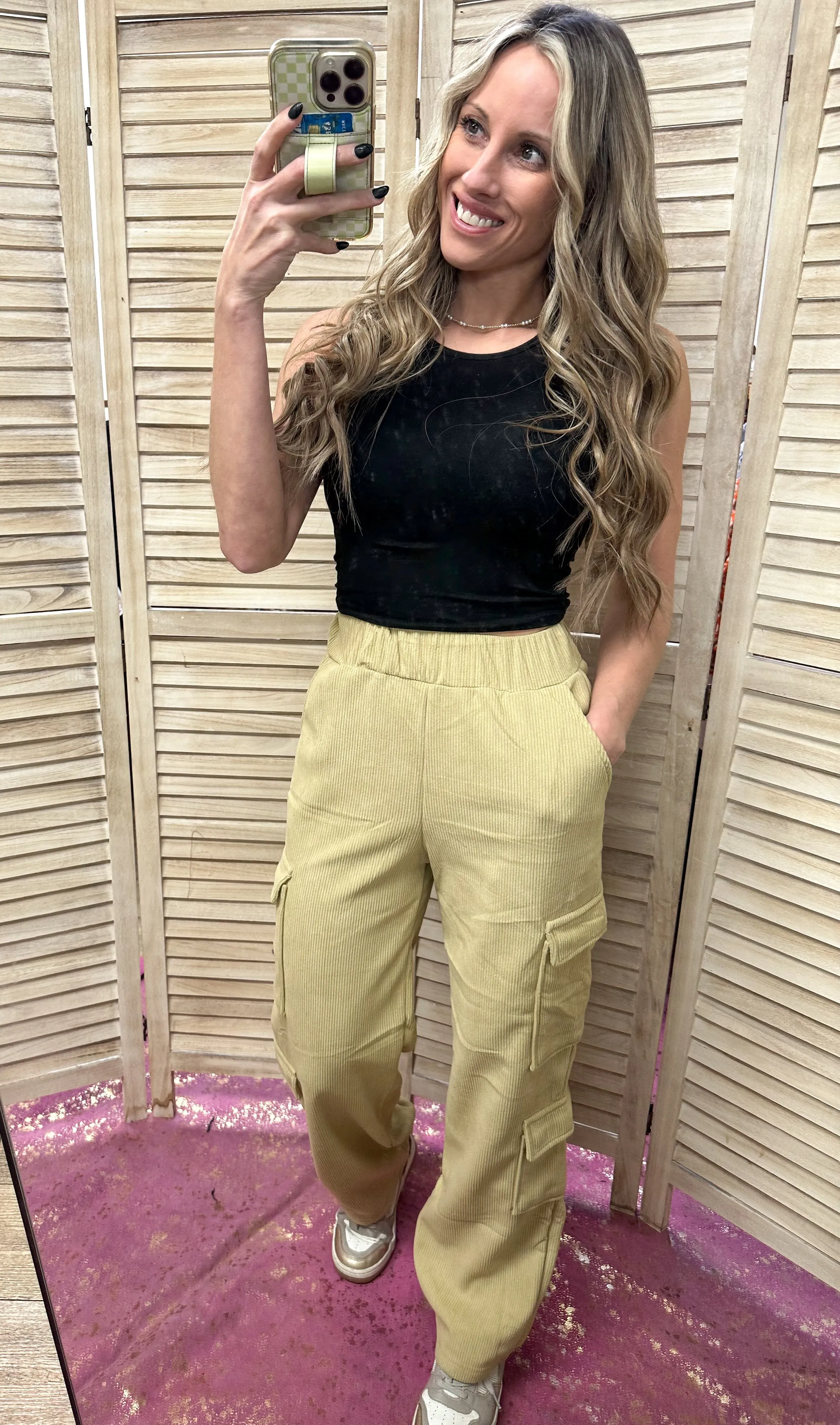 SBS From Time Corduroy Cargo Pants