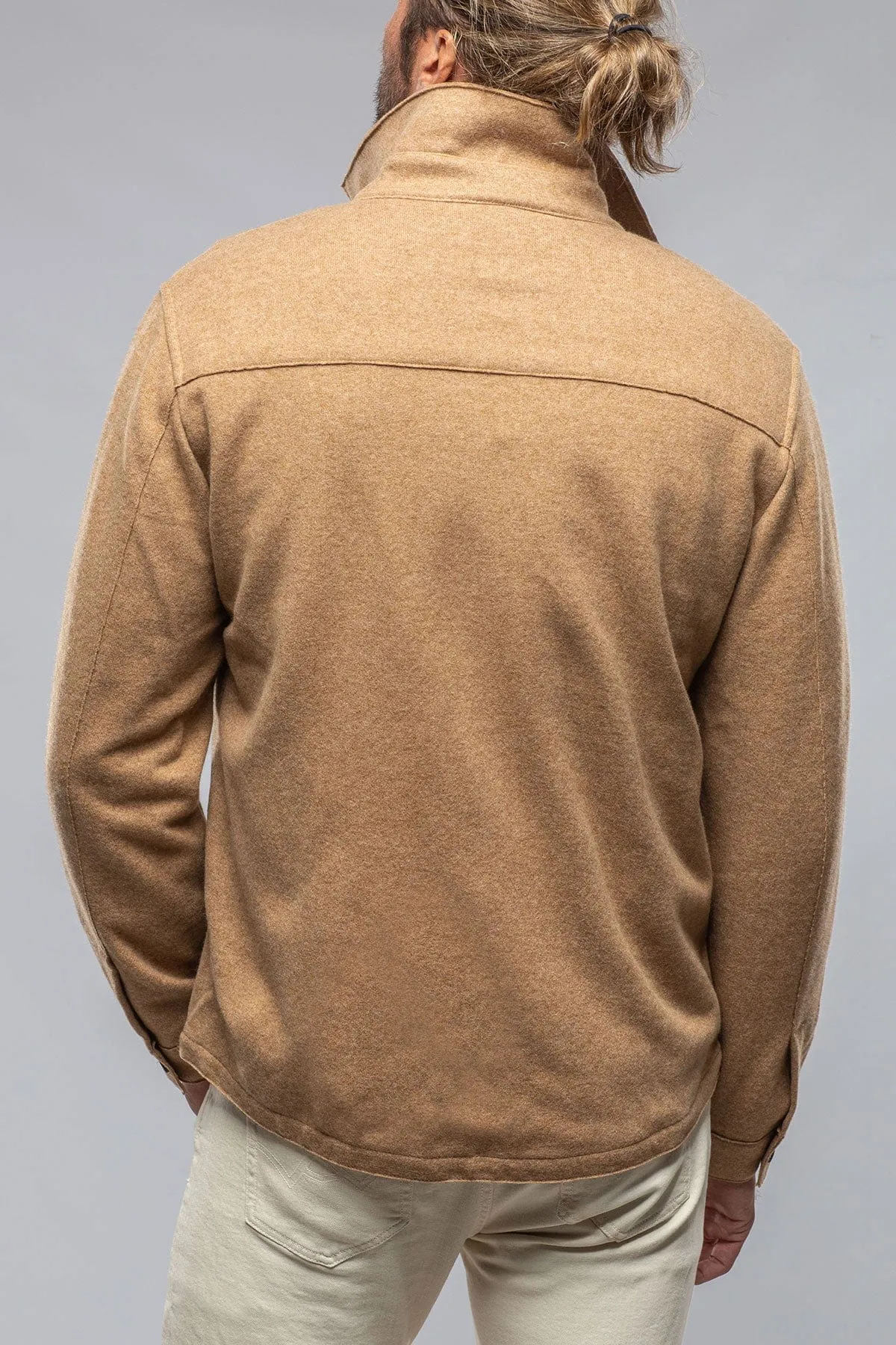 Sooter Cashmere Shirt In Camel