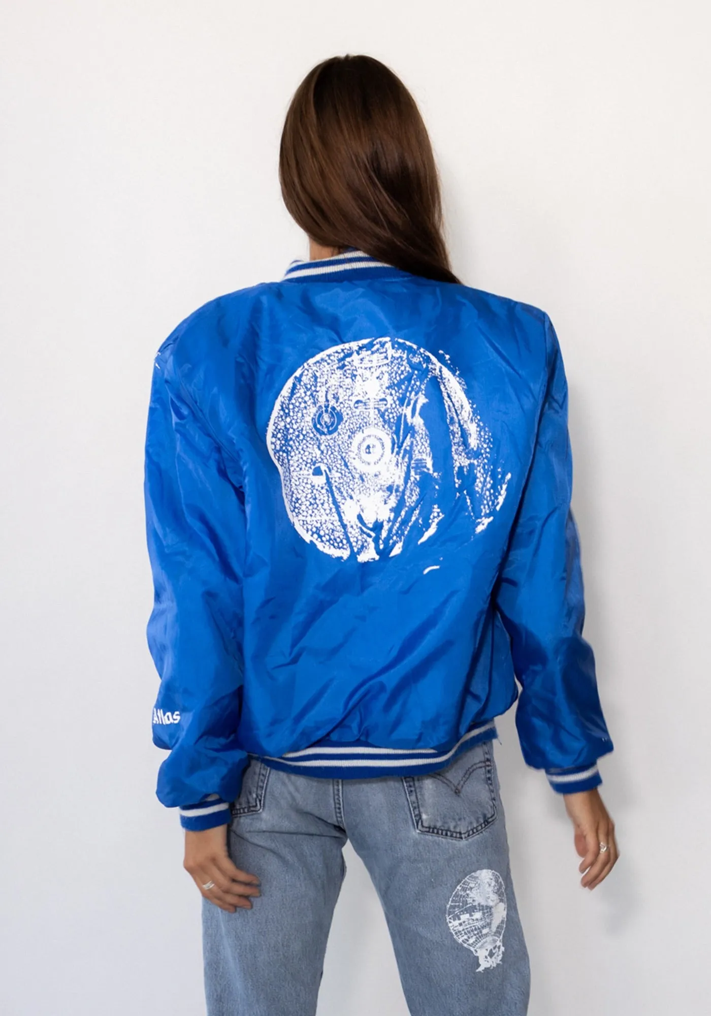 Springfield Indians Blue Bomber Jacket