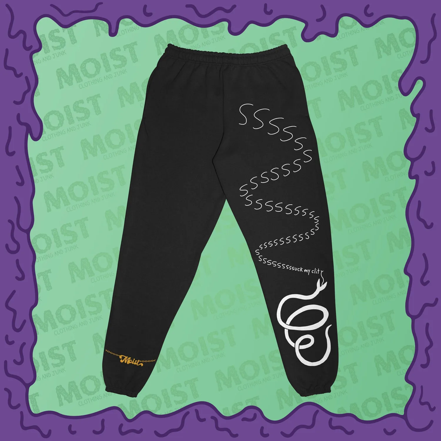 Ssssuck My Clit Snake - Joggers