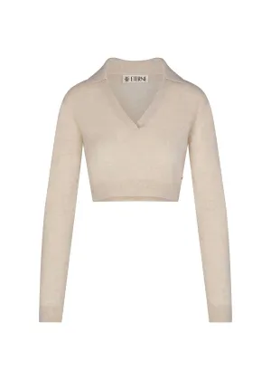 Stevie Cashmere Sweater (Oatmeal)