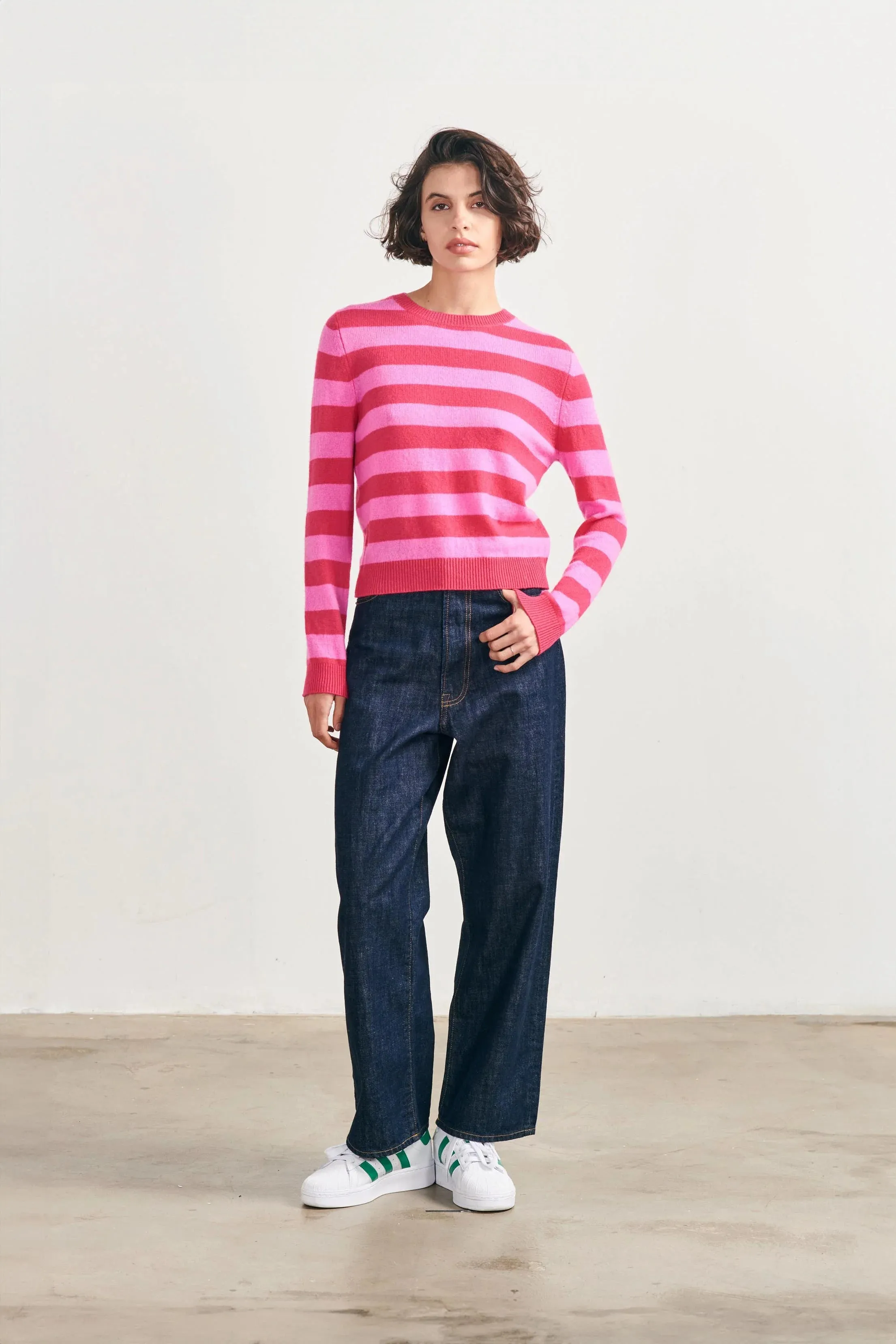 Stripe Crew Sweater