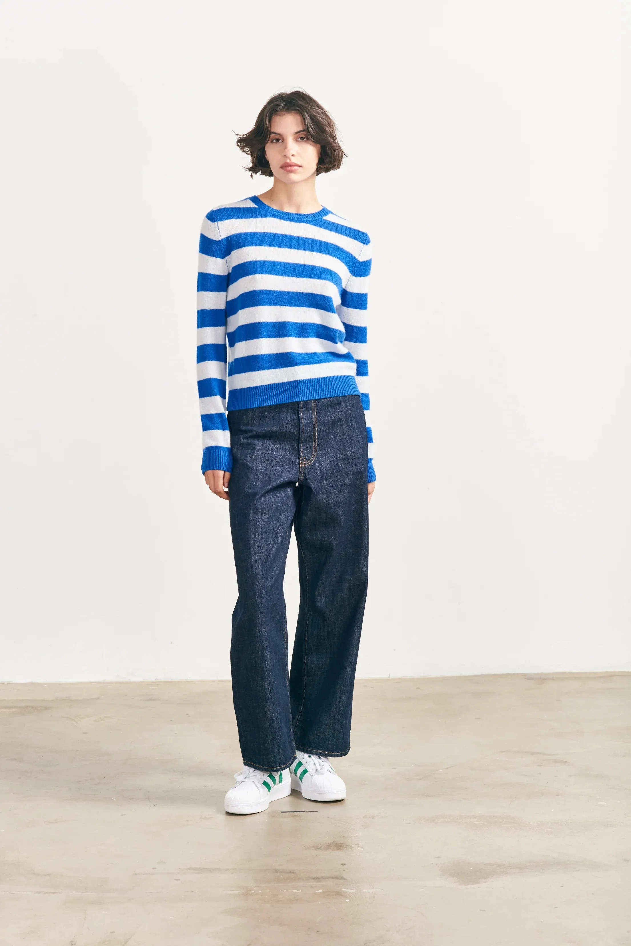 Stripe Crew Sweater