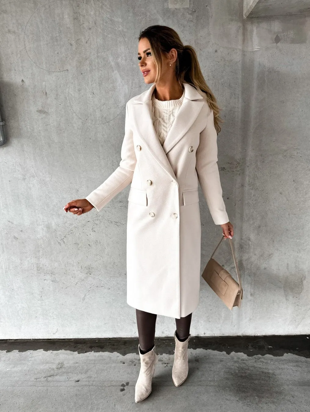 Stylish & Casual Woolen Coat