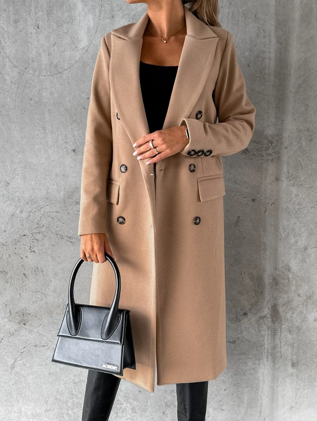 Stylish & Casual Woolen Coat