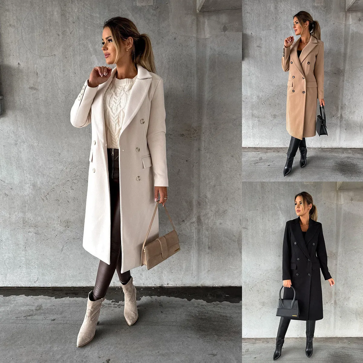 Stylish & Casual Woolen Coat
