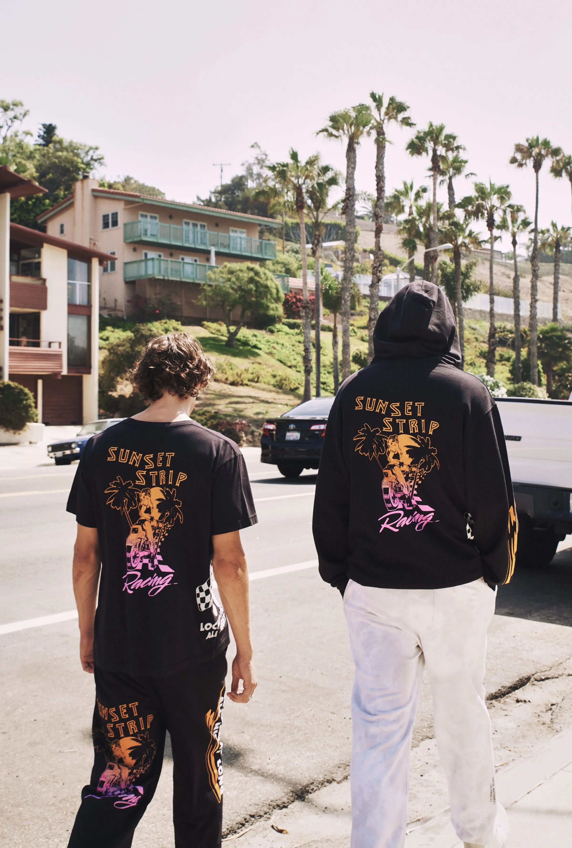 SUNSET STRIP RACING FLEECE PANT