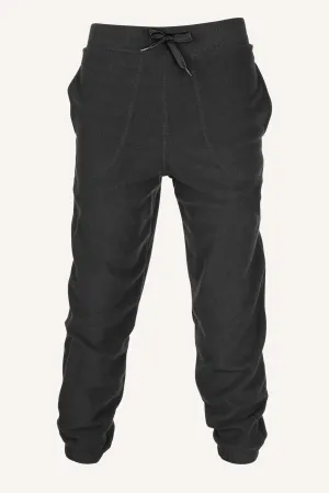 SÄVAR FLEECE PANTS - BLACK