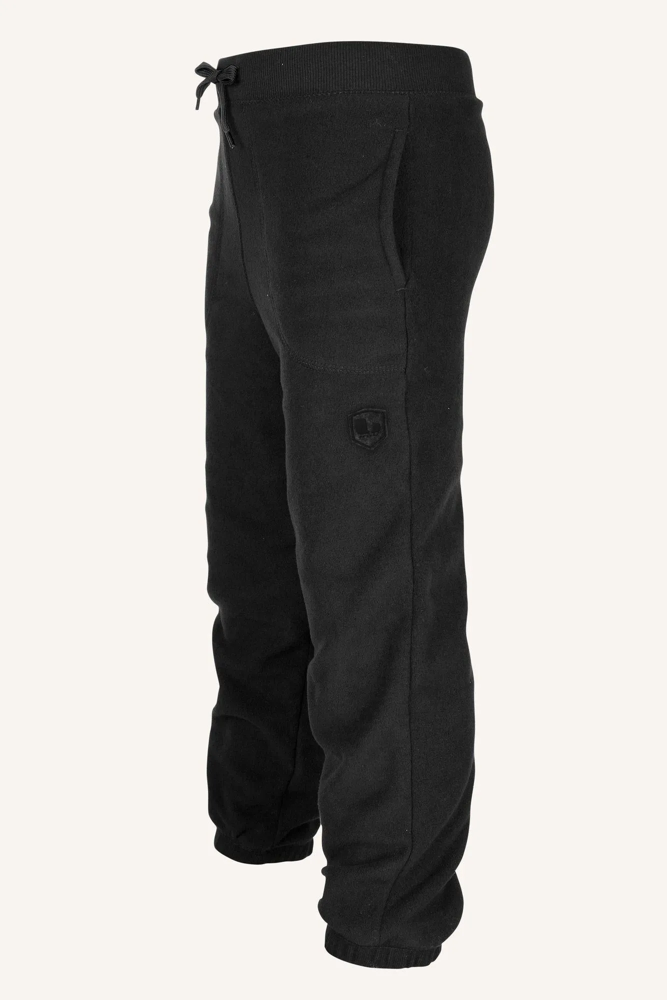 SÄVAR FLEECE PANTS - BLACK