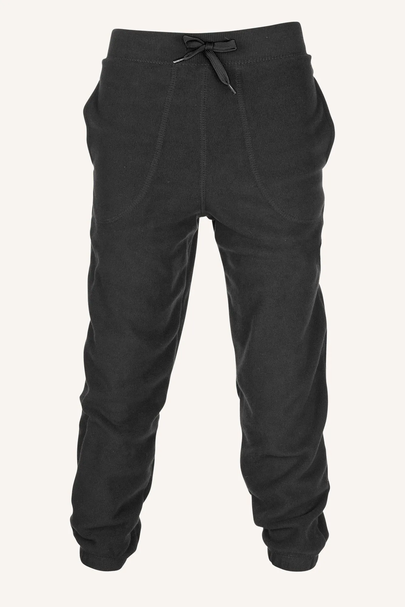 SÄVAR FLEECE PANTS - BLACK