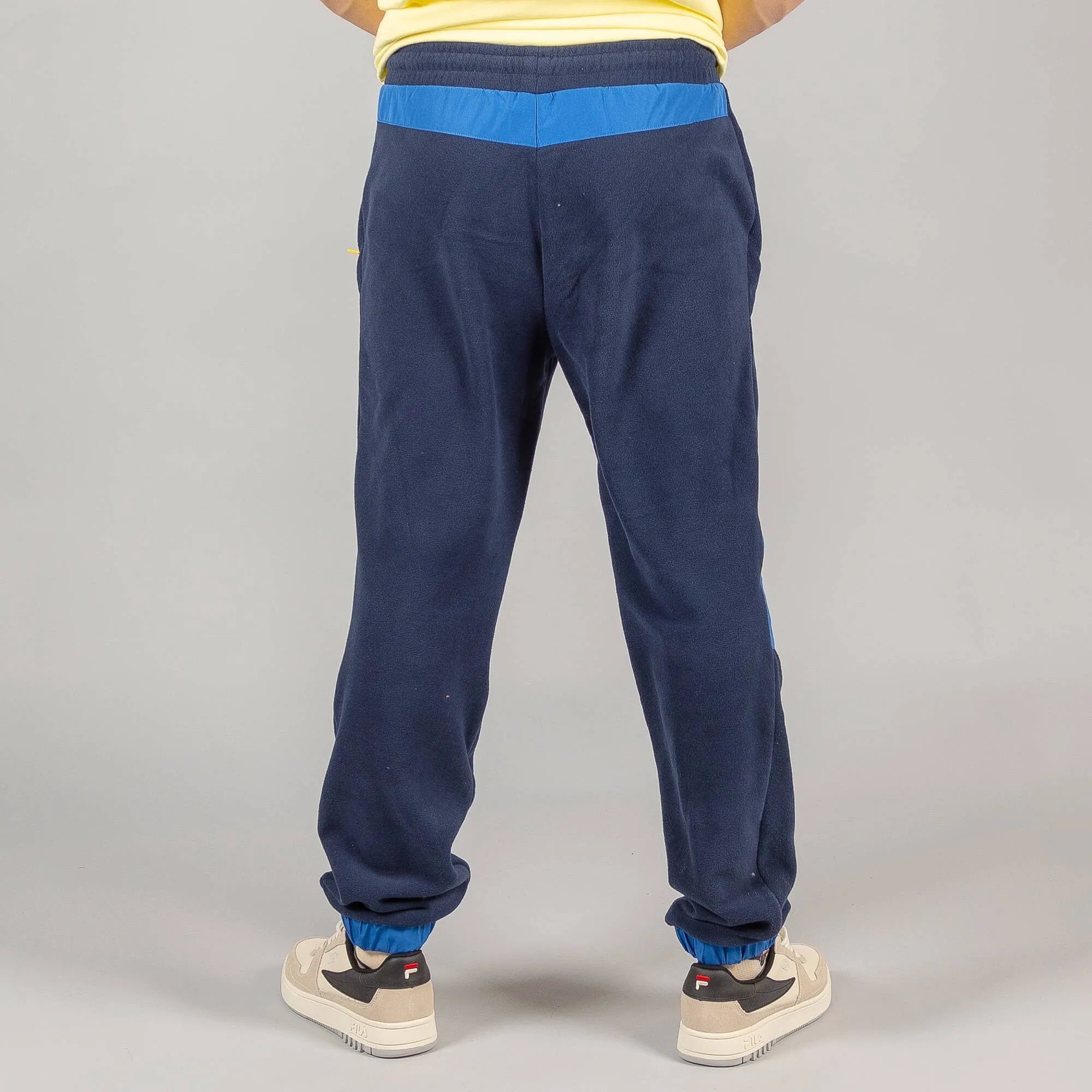 Tepláky FILA YVON fleece pants tmavomodré