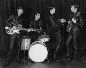 THE BEATLES - BEATLES FIRST PHOTO SESSION