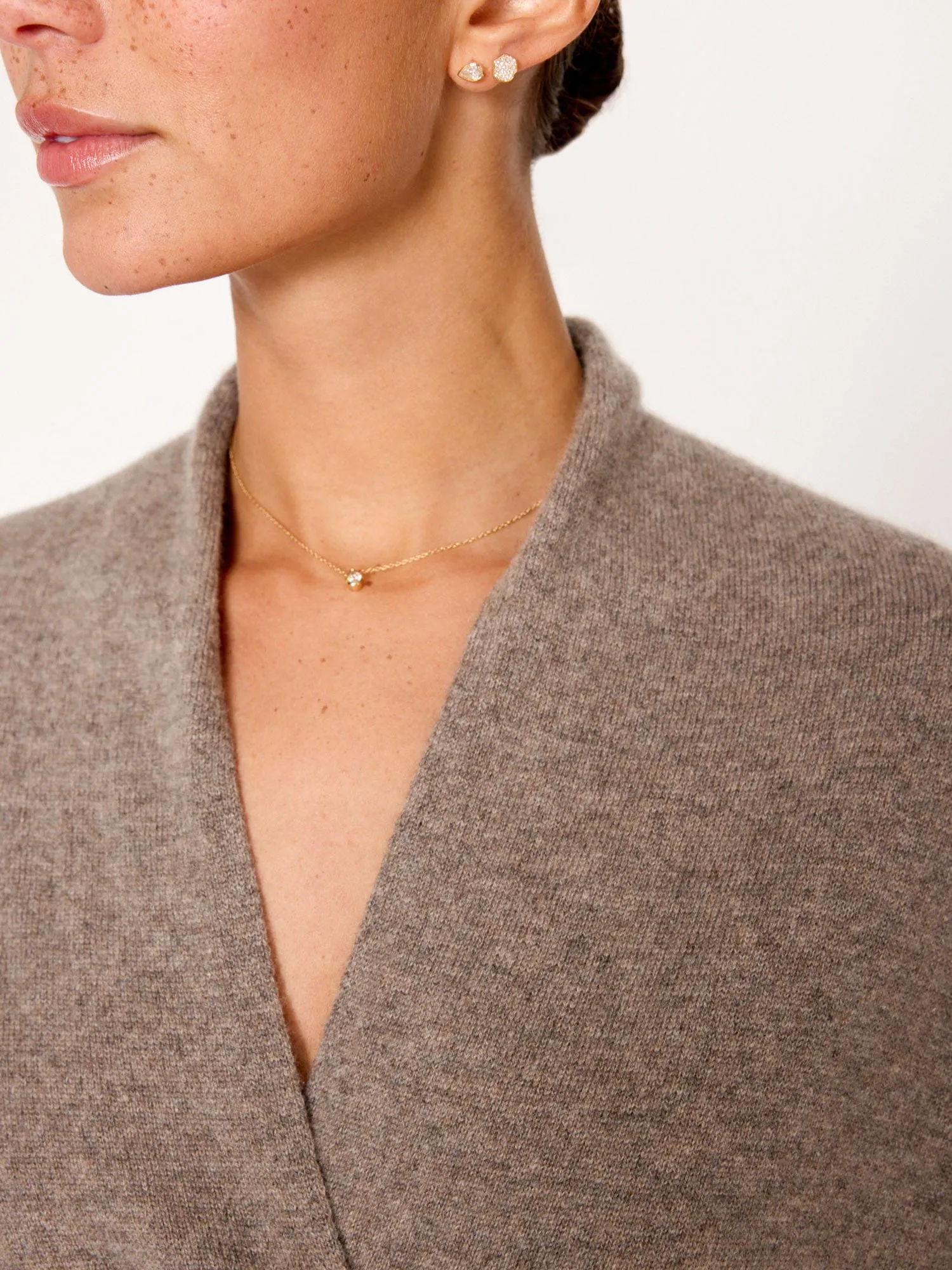 The Siena Wrap Neck Pullover