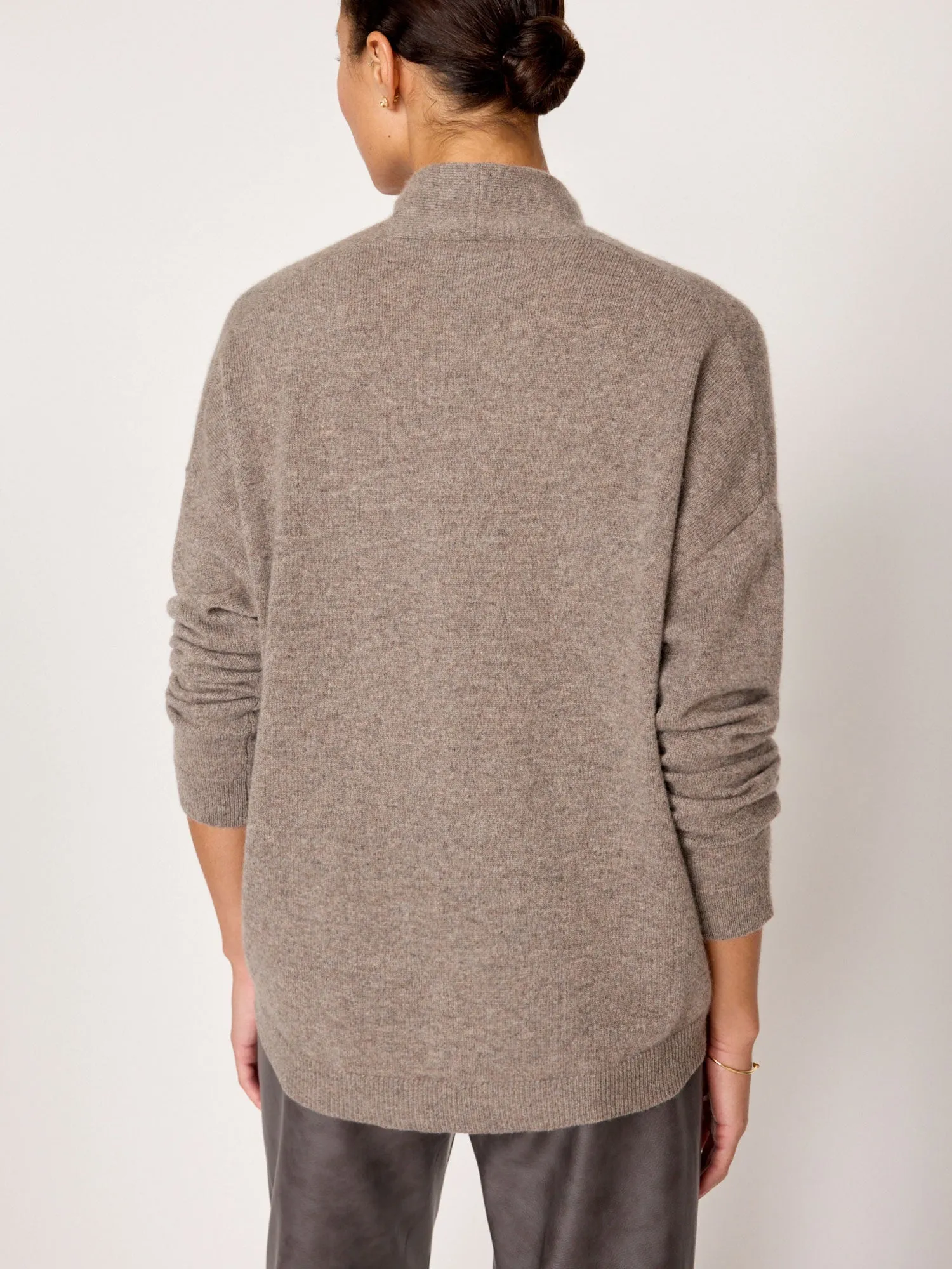 The Siena Wrap Neck Pullover